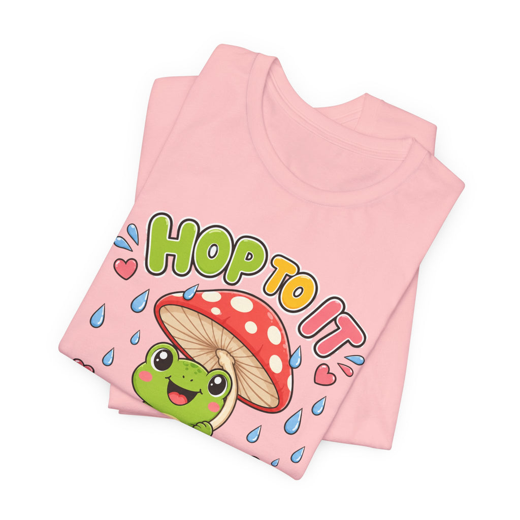 Hop To It Frog Tee