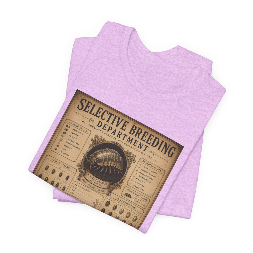 Selective Breeding Department T-Shirt — Vintage Science Illustration Tee