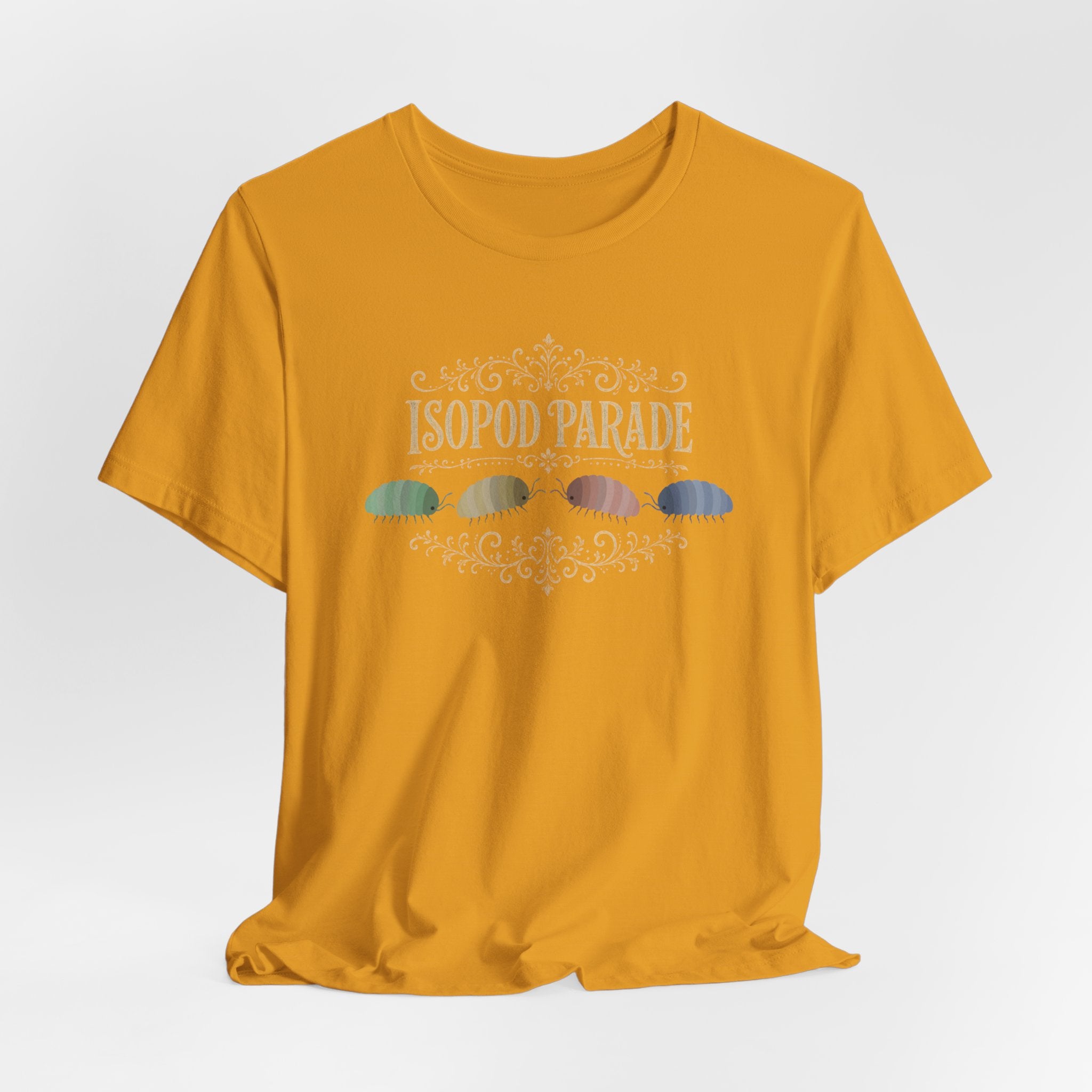 Isopod Parade T‑Shirt — Cute Isopod Shells Graphic Tee