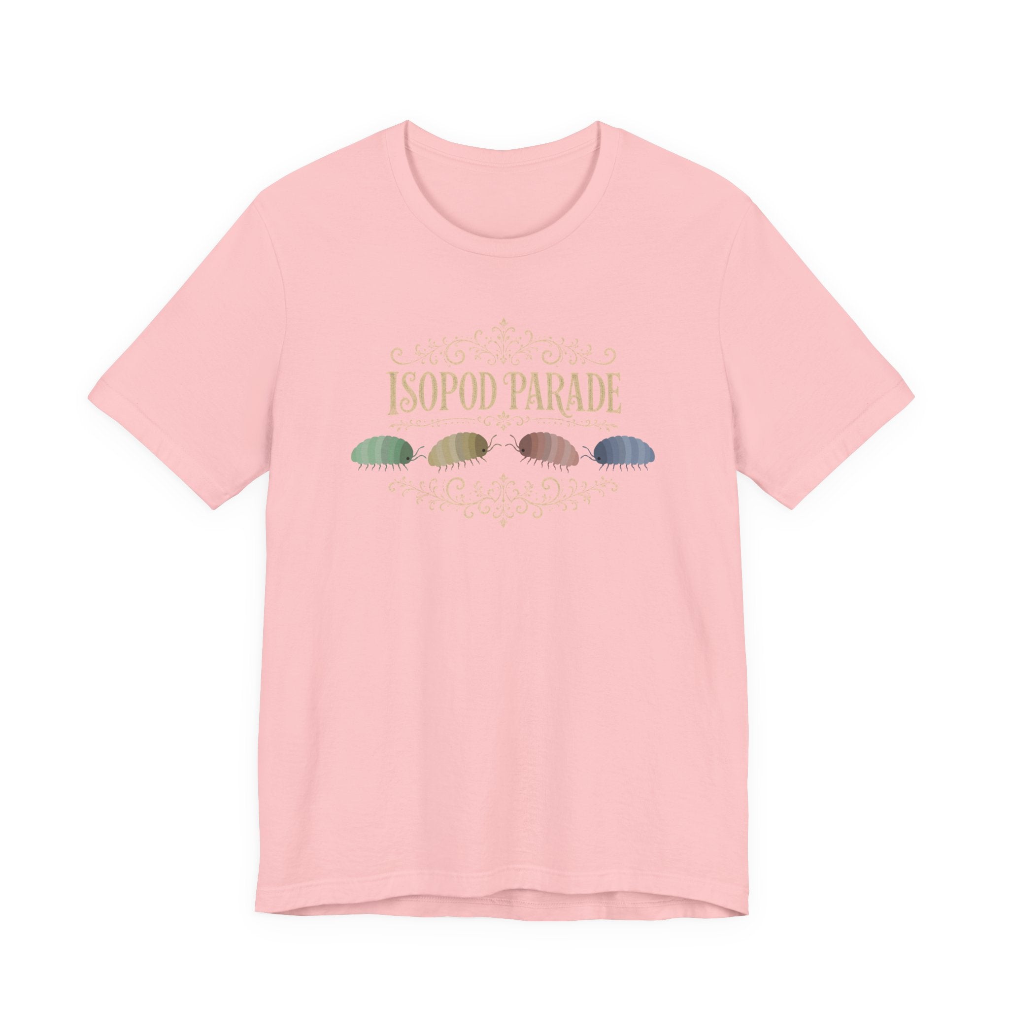 Isopod Parade T‑Shirt — Cute Isopod Shells Graphic Tee