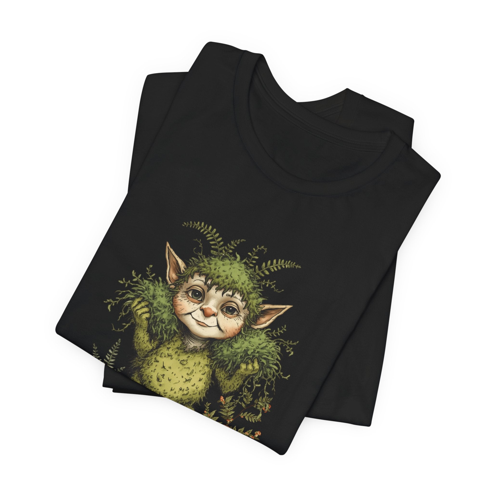 Forest Goblin T‑Shirt — Cute Woodland Creature Graphic Tee