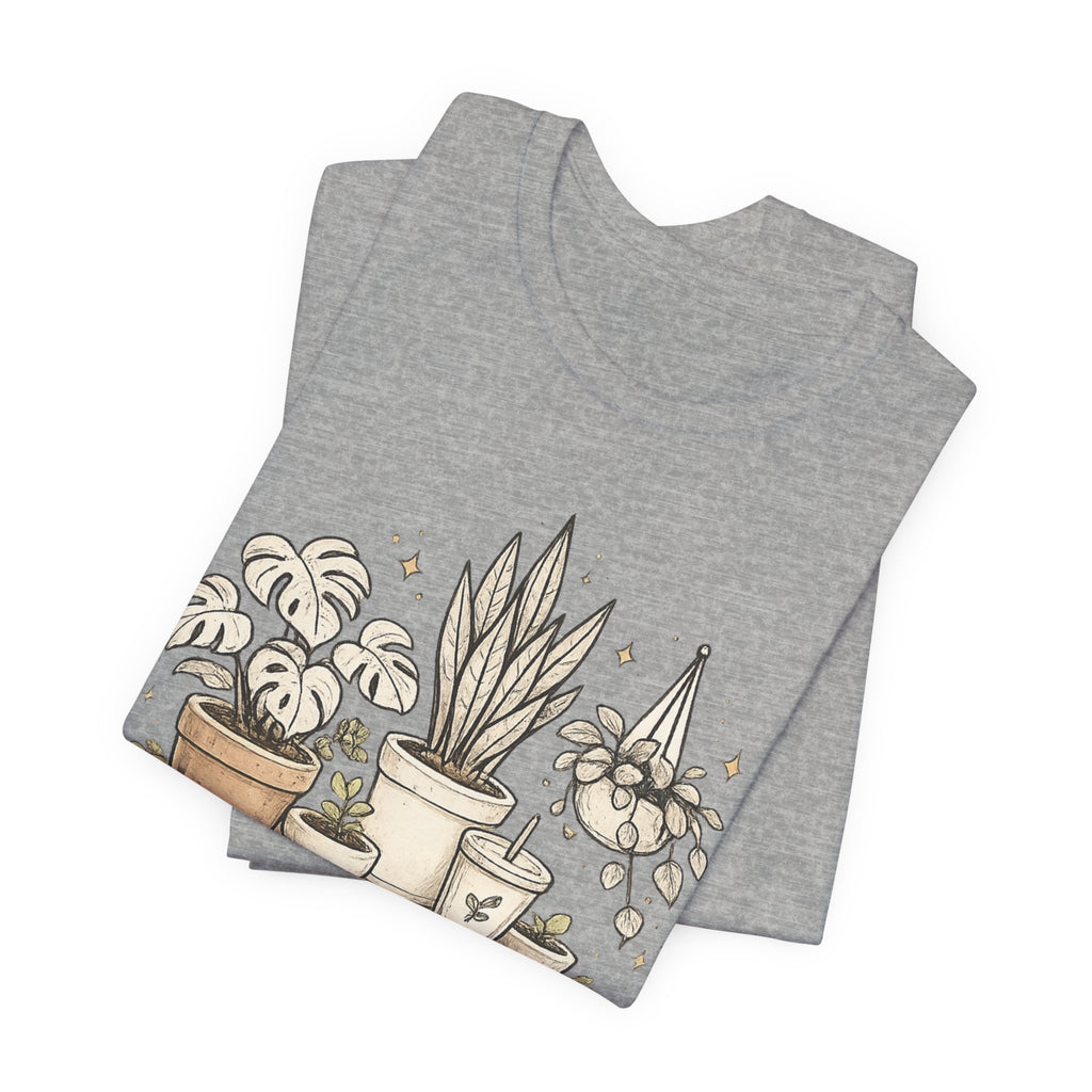 Plant Lover T‑Shirt — My Plants Get Me Graphic Tee