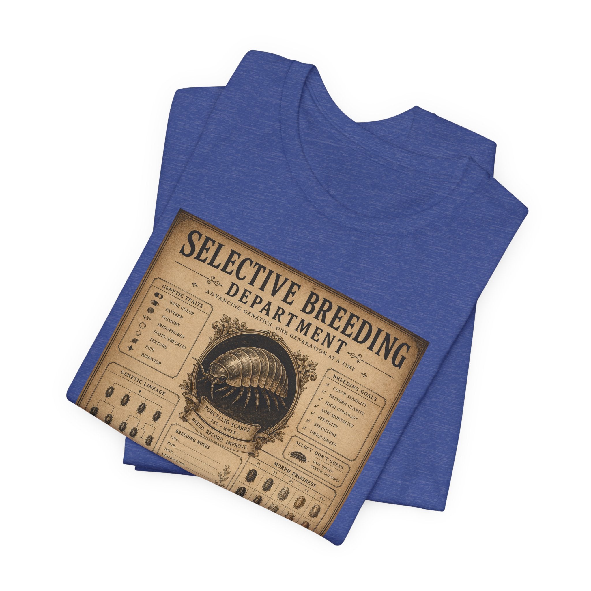 Selective Breeding Department T-Shirt — Vintage Science Illustration Tee