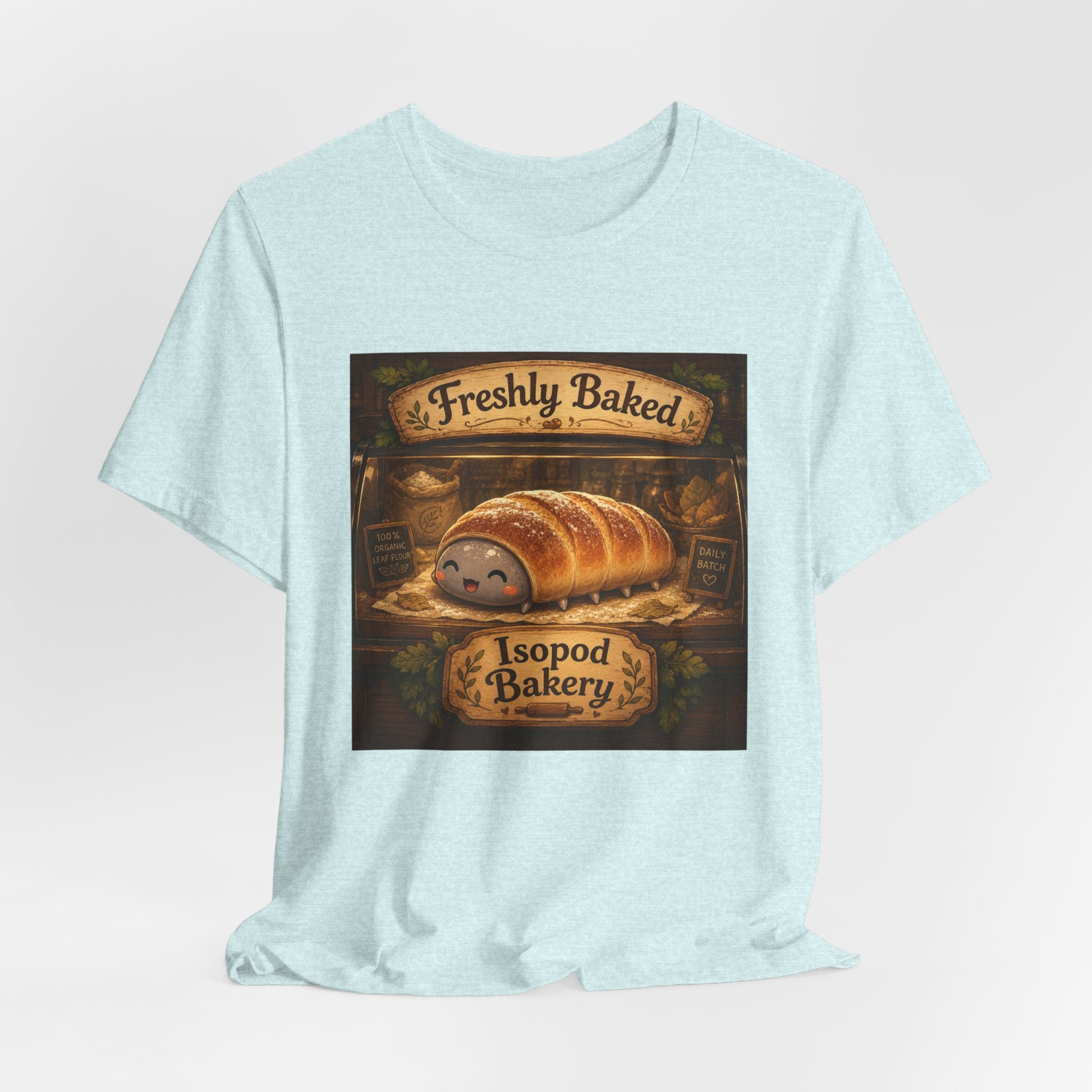 Freshly Baked Isopod Bakery T‑Shirt  Cute Pastry Animal Tee