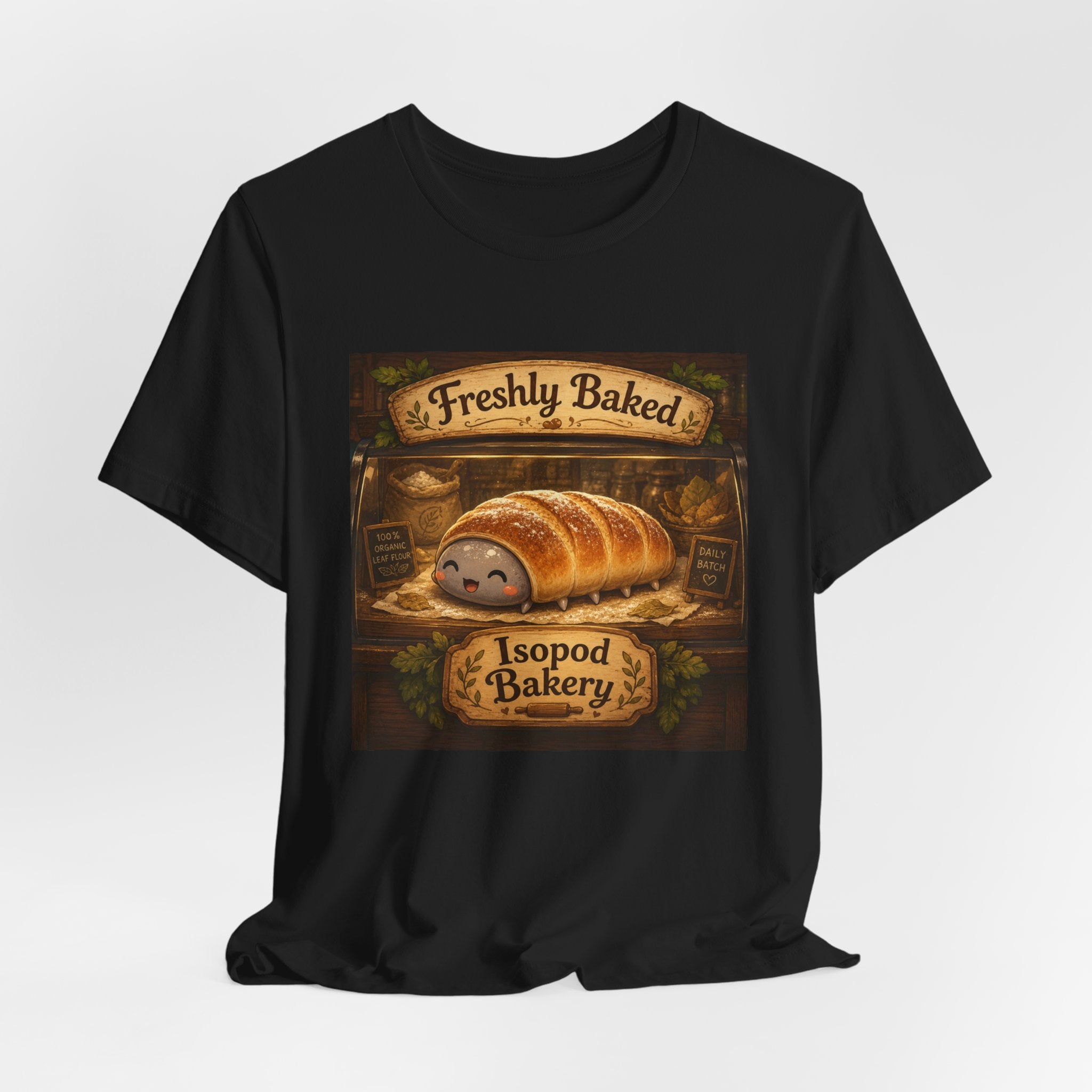 Freshly Baked Isopod Bakery T‑Shirt  Cute Pastry Animal Tee