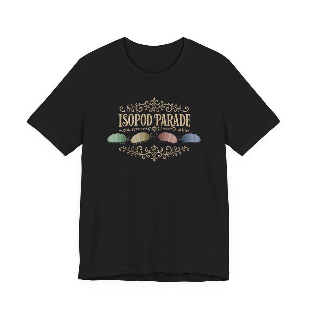 Isopod Parade T‑Shirt — Cute Isopod Shells Graphic Tee