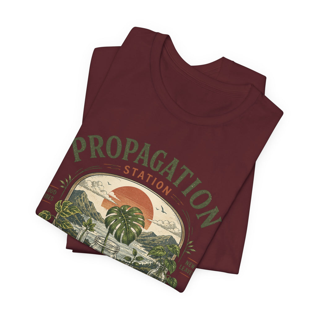 Propagation Station T-Shirt — Vintage Plant Propagation Gardening Tee