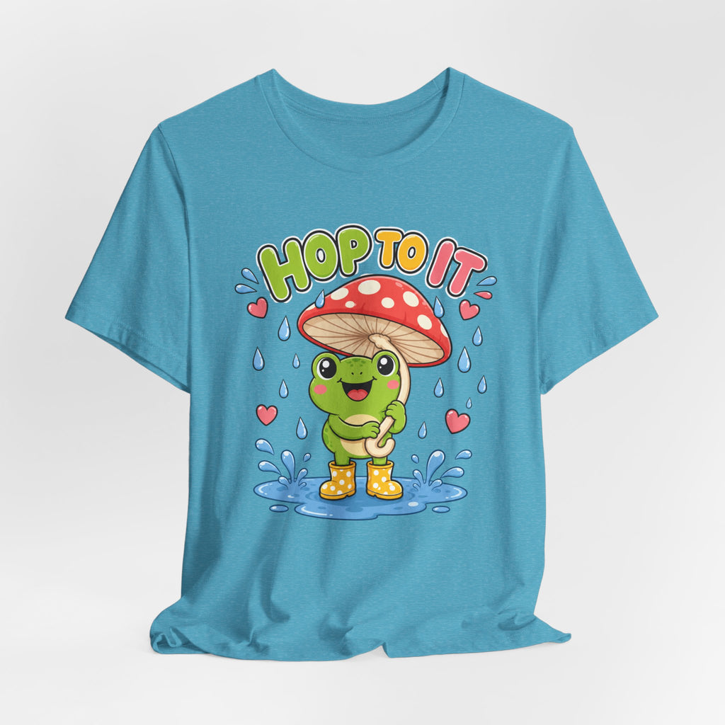 Hop To It Frog Tee