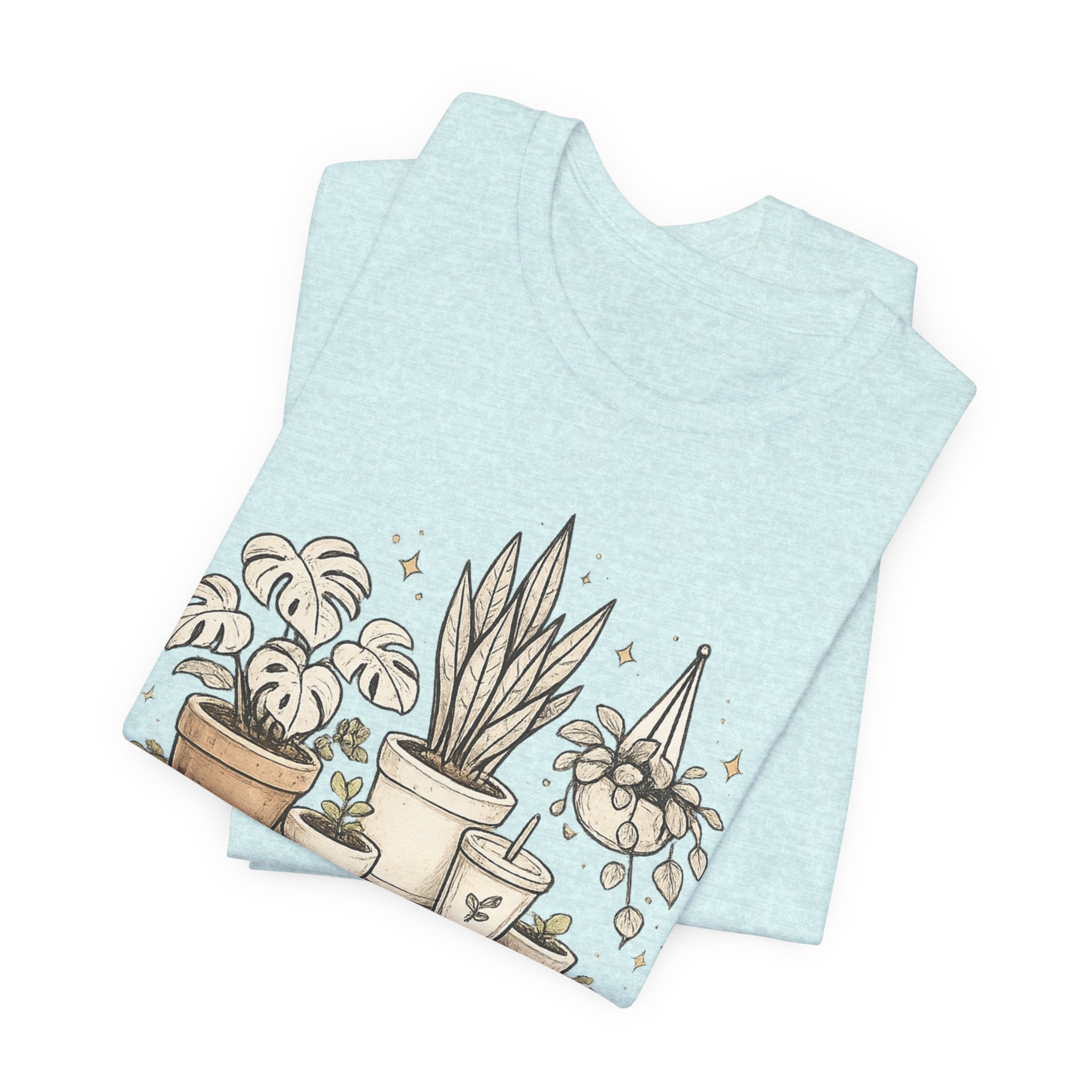 Plant Lover T‑Shirt — My Plants Get Me Graphic Tee