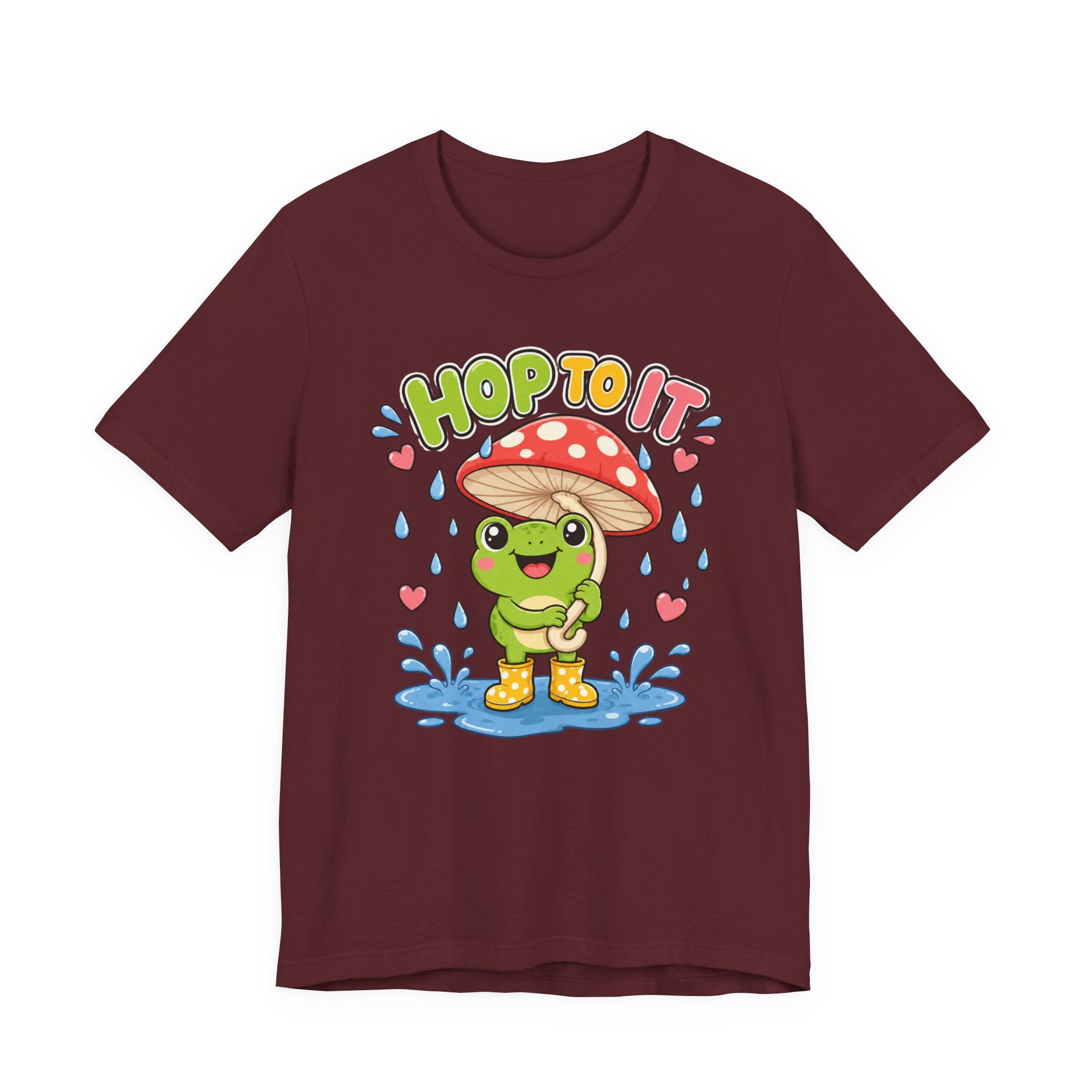 Hop To It Frog Tee