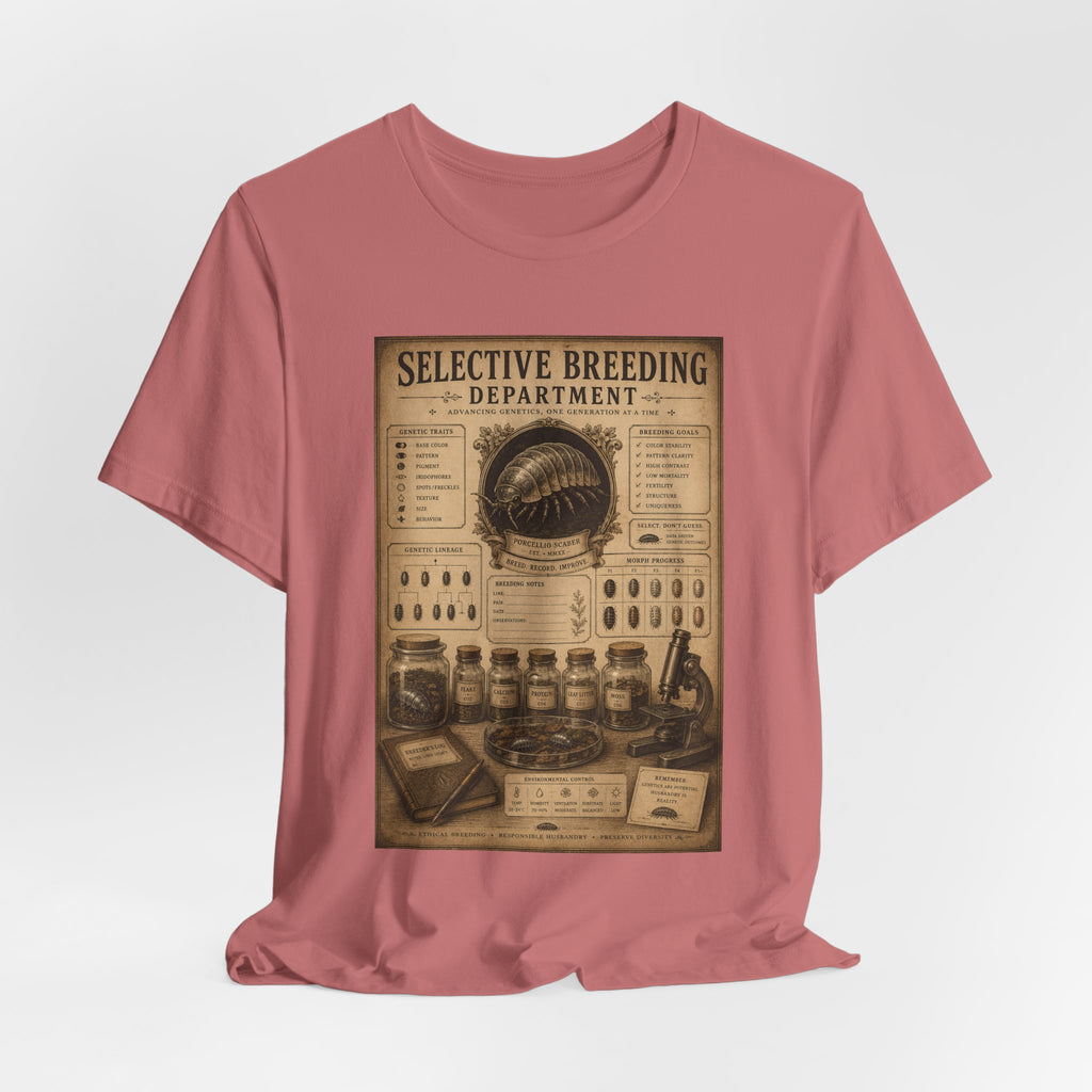 Selective Breeding Department T-Shirt — Vintage Science Illustration Tee