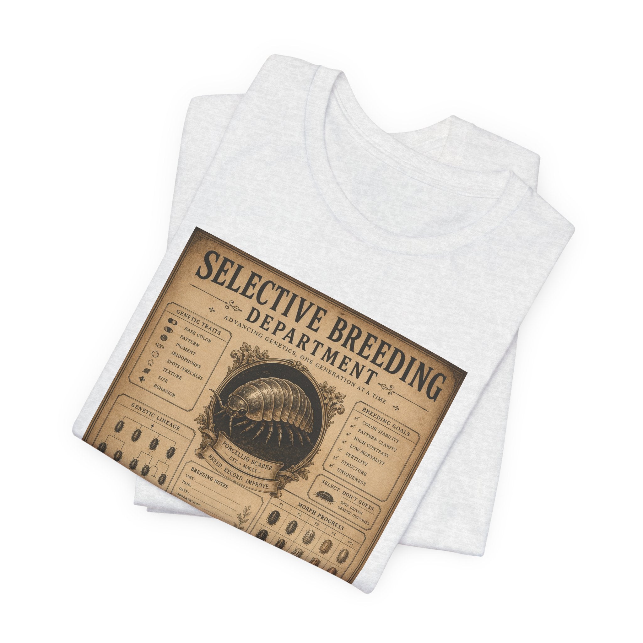 Selective Breeding Department T-Shirt — Vintage Science Illustration Tee