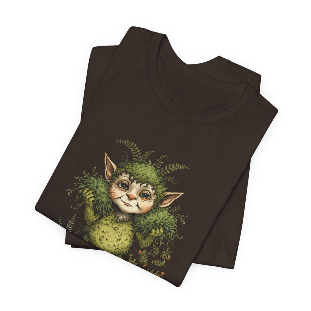 Forest Goblin T‑Shirt — Cute Woodland Creature Graphic Tee