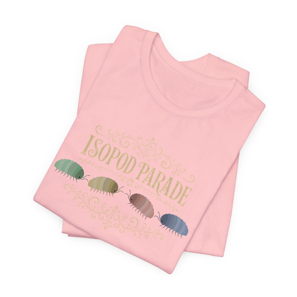 Isopod Parade T‑Shirt — Cute Isopod Shells Graphic Tee