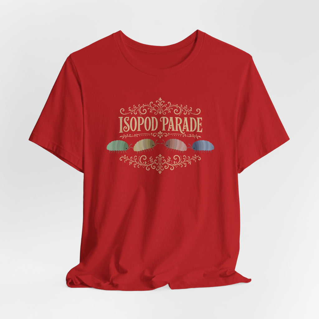 Isopod Parade T‑Shirt — Cute Isopod Shells Graphic Tee