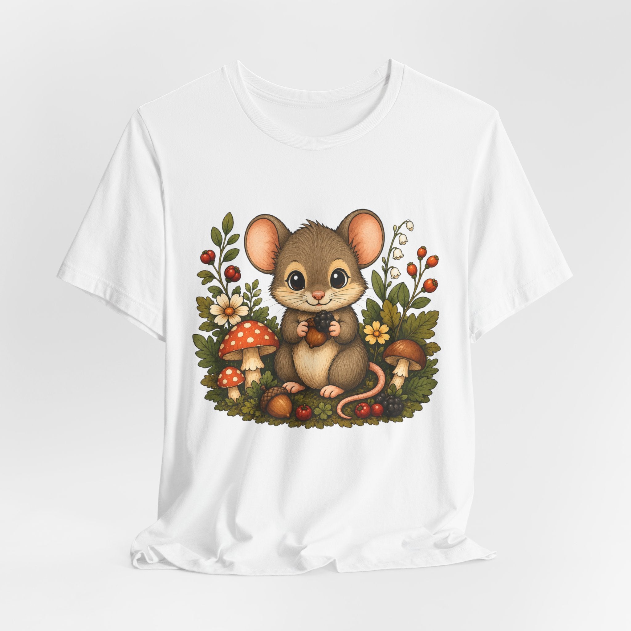 Cute Woodland Mouse Tee