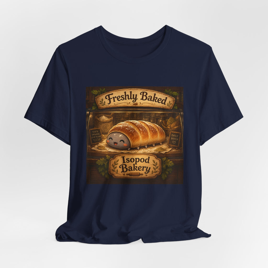 Freshly Baked Isopod Bakery T‑Shirt  Cute Pastry Animal Tee