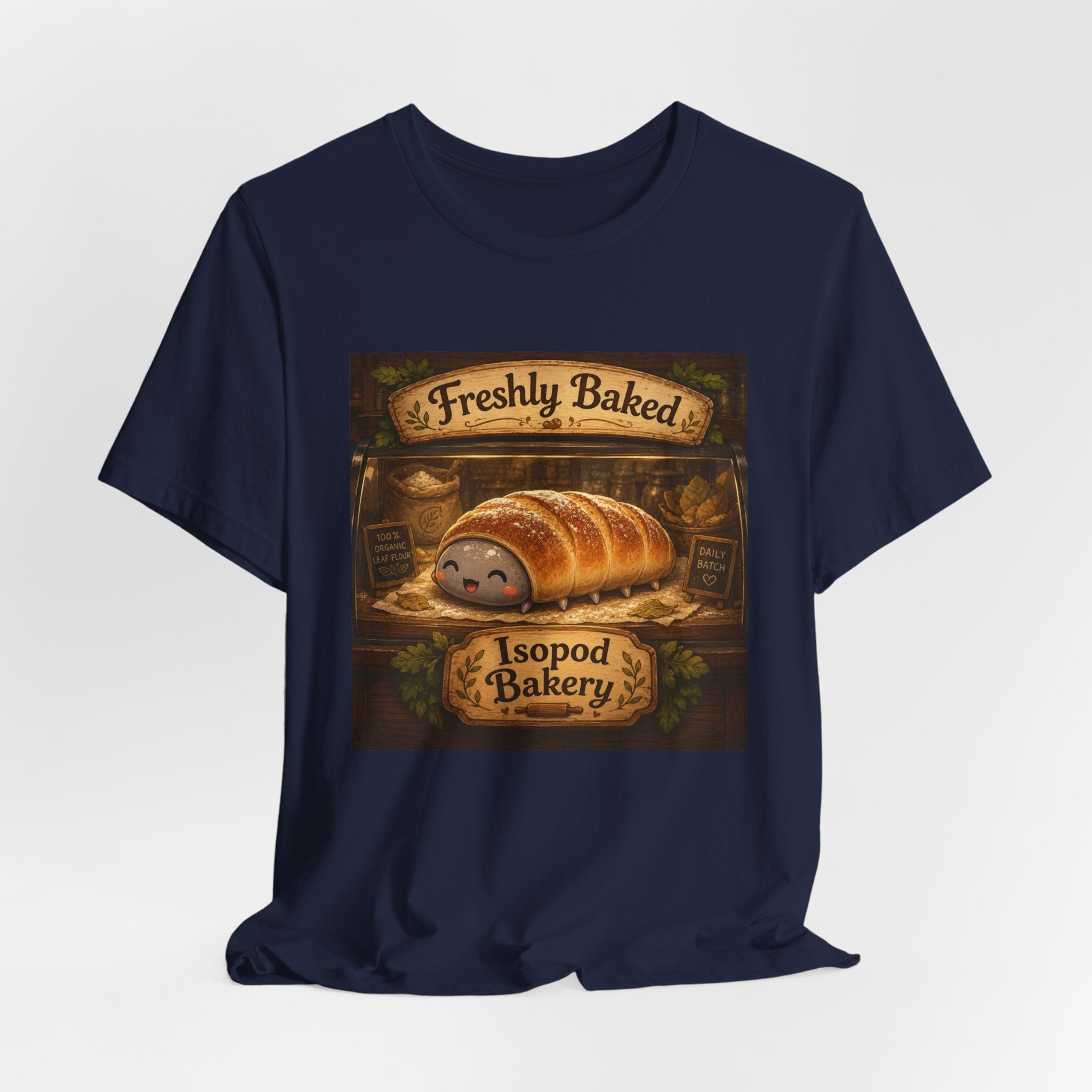Freshly Baked Isopod Bakery T‑Shirt  Cute Pastry Animal Tee