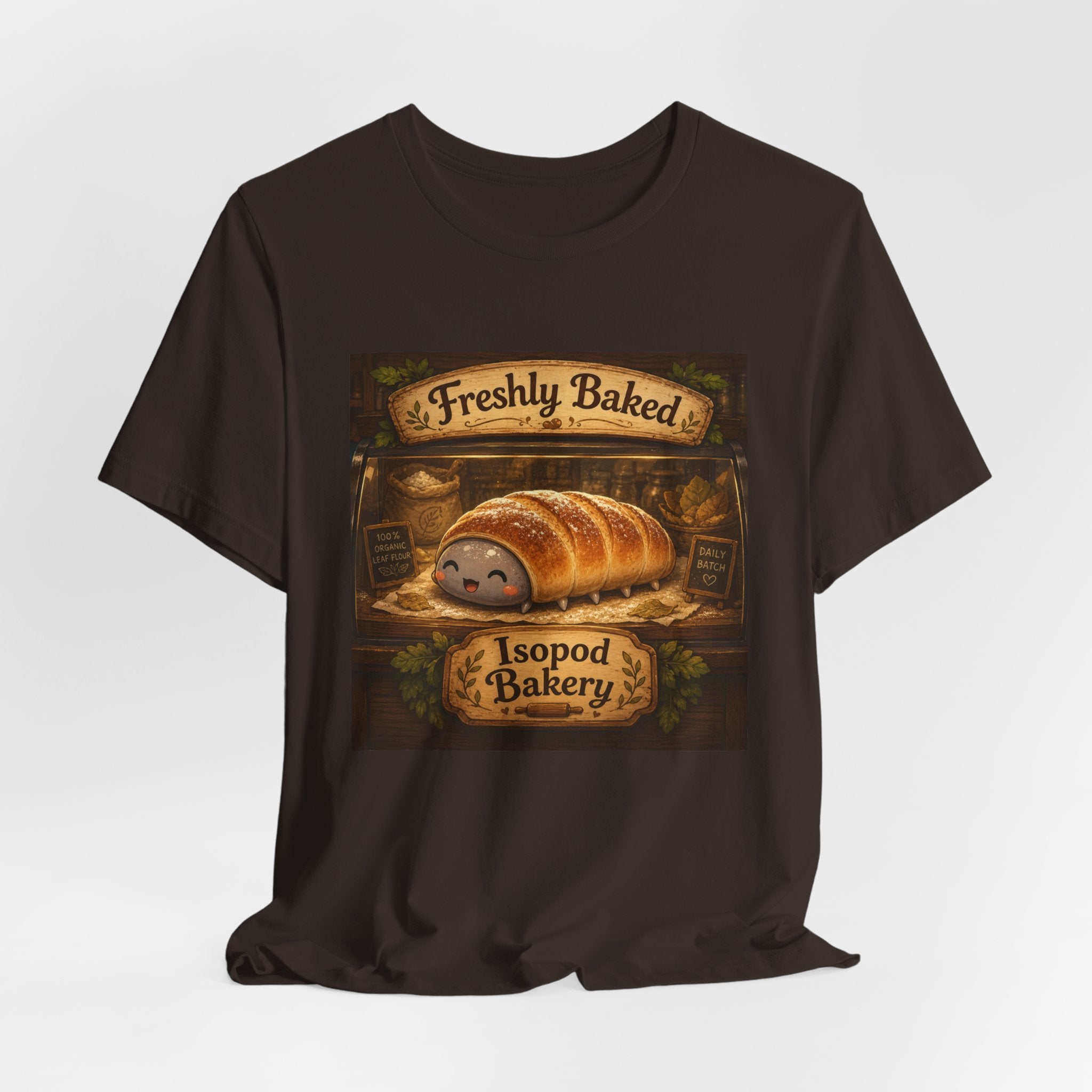 Freshly Baked Isopod Bakery T‑Shirt  Cute Pastry Animal Tee