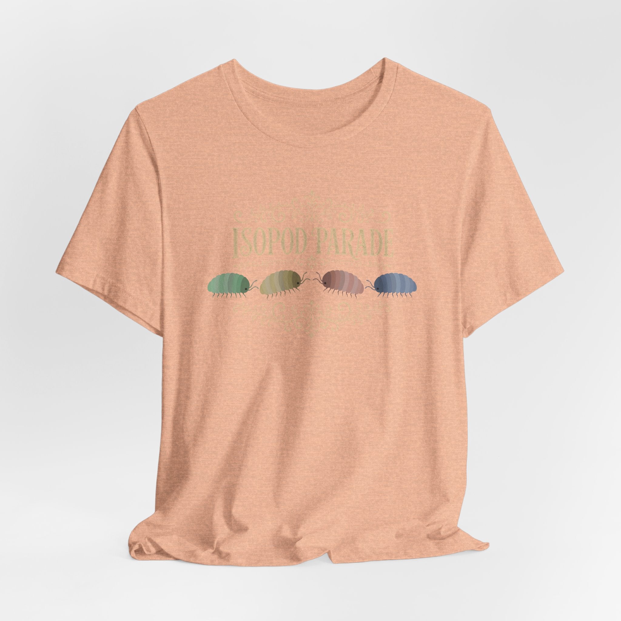 Isopod Parade T‑Shirt — Cute Isopod Shells Graphic Tee
