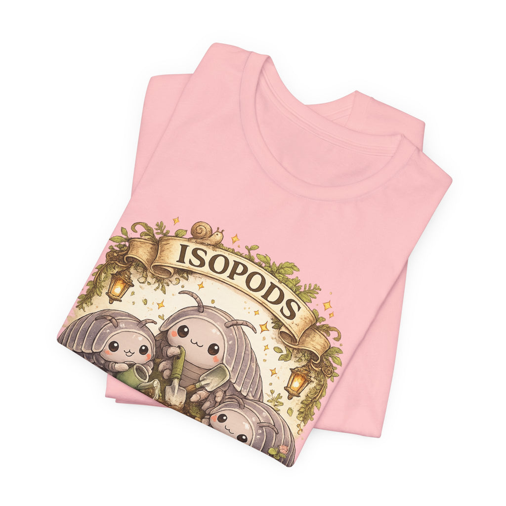 Isopods Tee — "Tiny Armored Gardeners" Cute Isopod T-Shirt