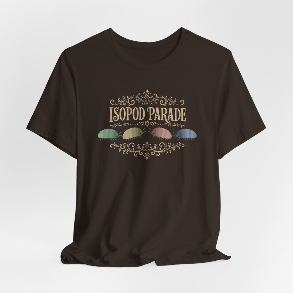 Isopod Parade T‑Shirt — Cute Isopod Shells Graphic Tee