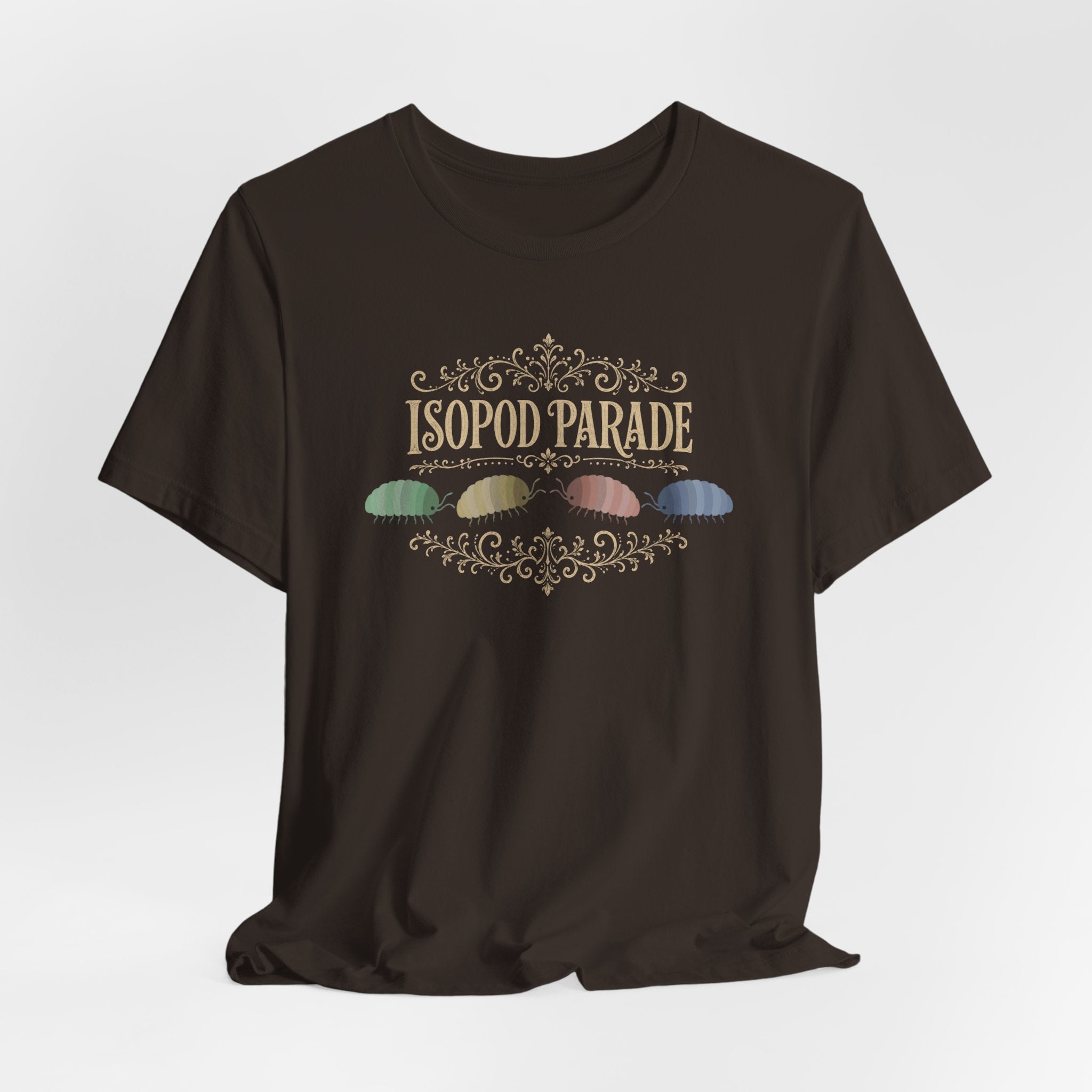 Isopod Parade T‑Shirt — Cute Isopod Shells Graphic Tee