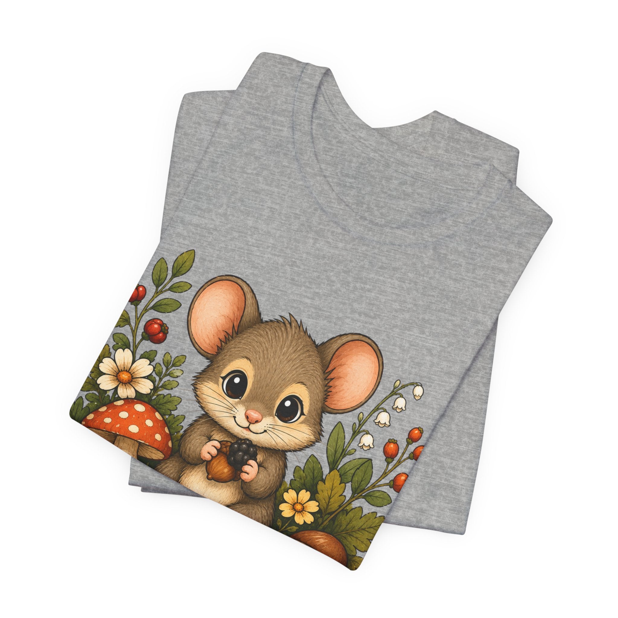 Cute Woodland Mouse Tee