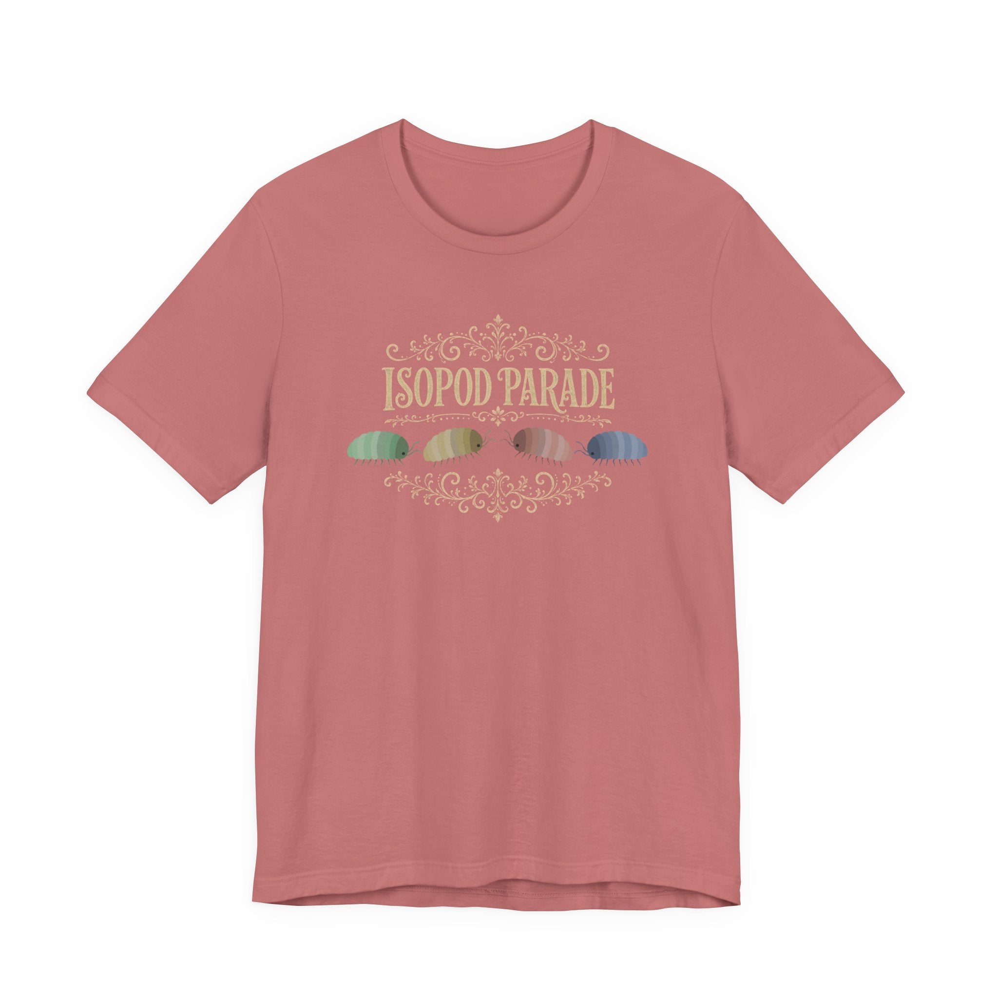 Isopod Parade T‑Shirt — Cute Isopod Shells Graphic Tee