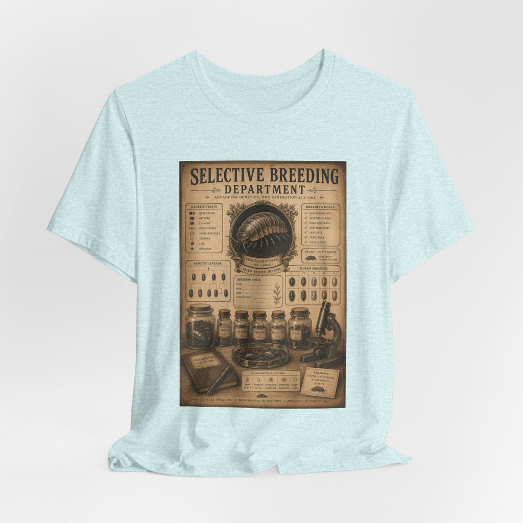 Selective Breeding Department T-Shirt — Vintage Science Illustration Tee