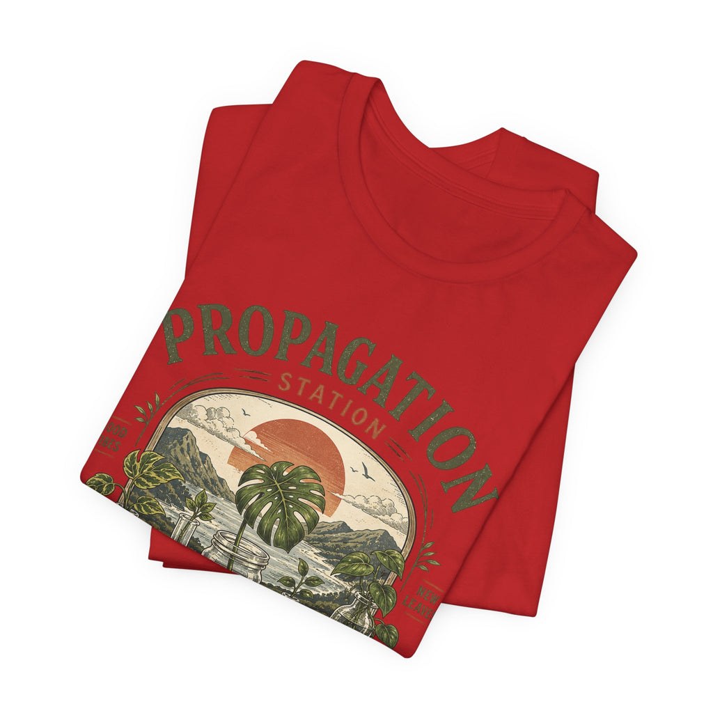 Propagation Station T-Shirt — Vintage Plant Propagation Gardening Tee