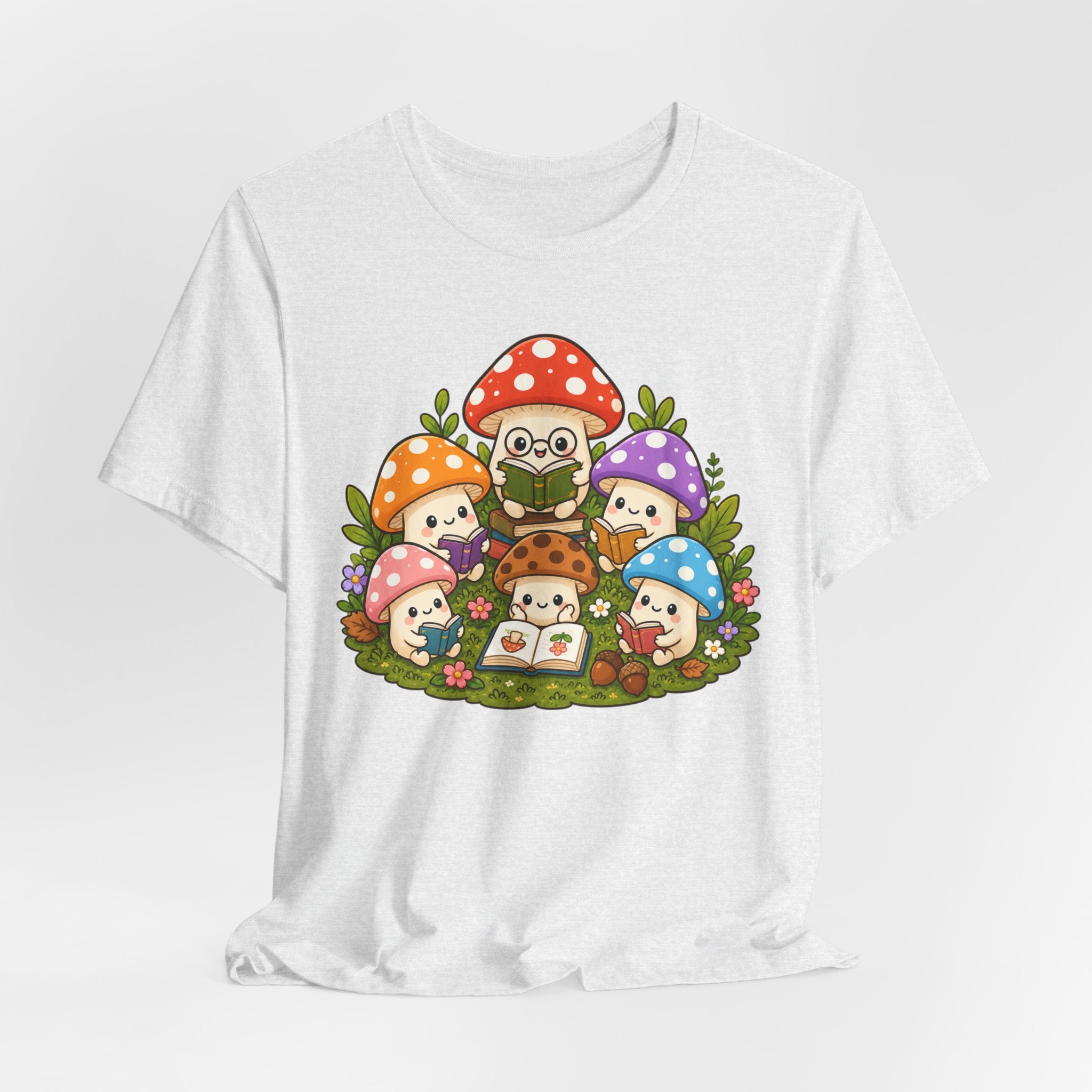 Mushroom Storytime Tee