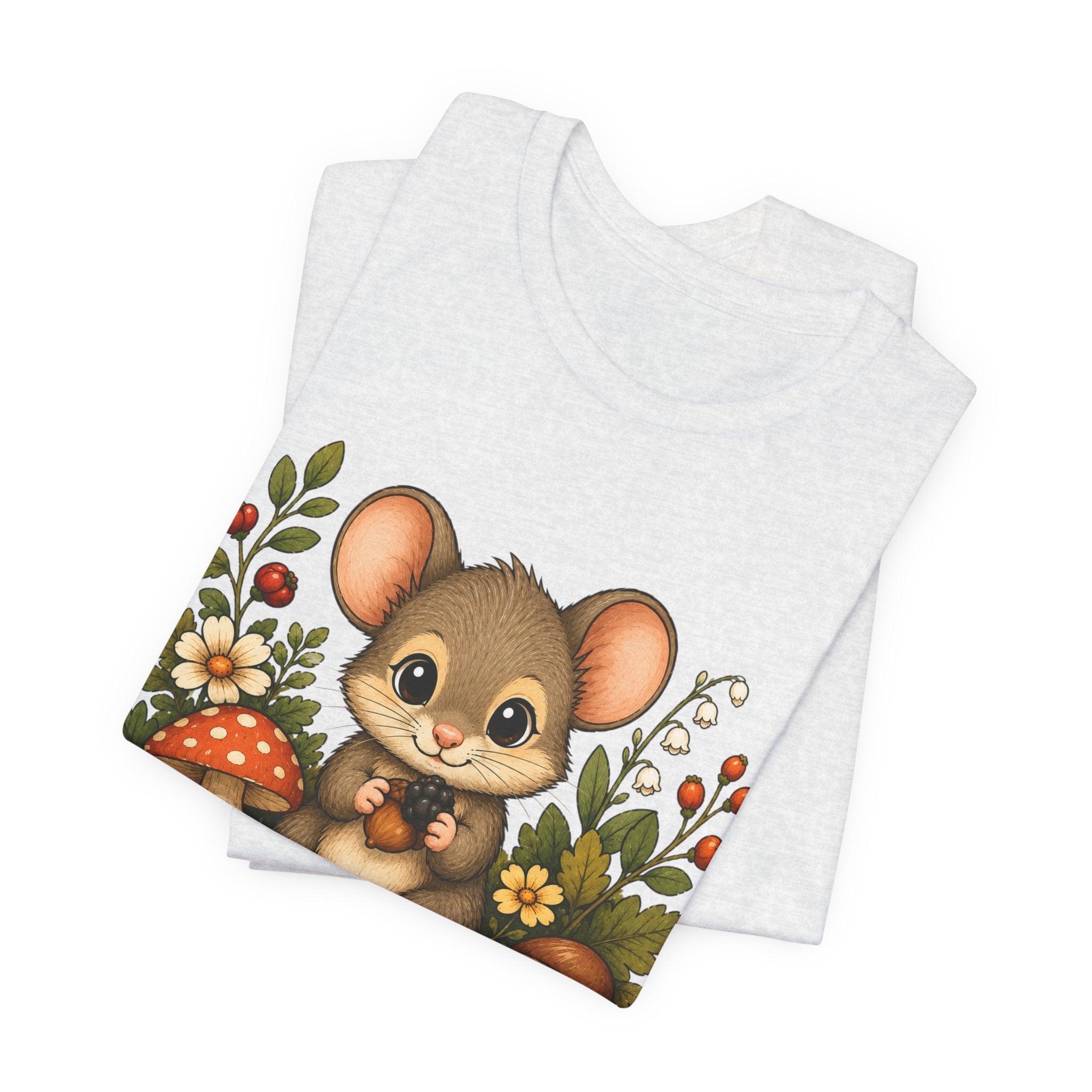 Cute Woodland Mouse Tee