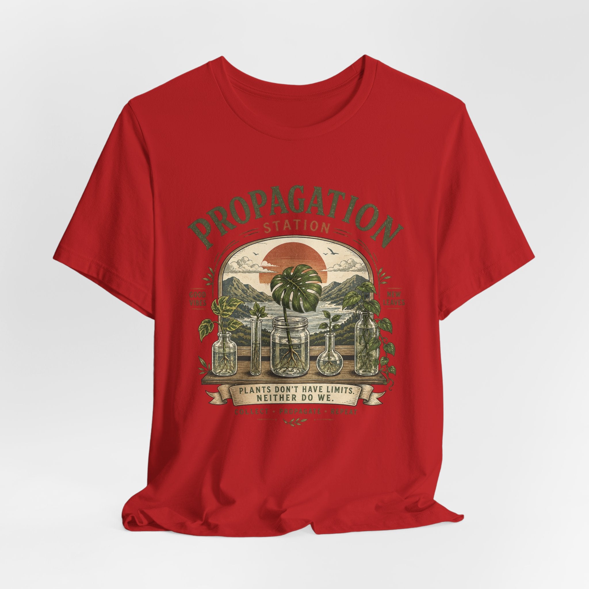 Propagation Station T-Shirt — Vintage Plant Propagation Gardening Tee