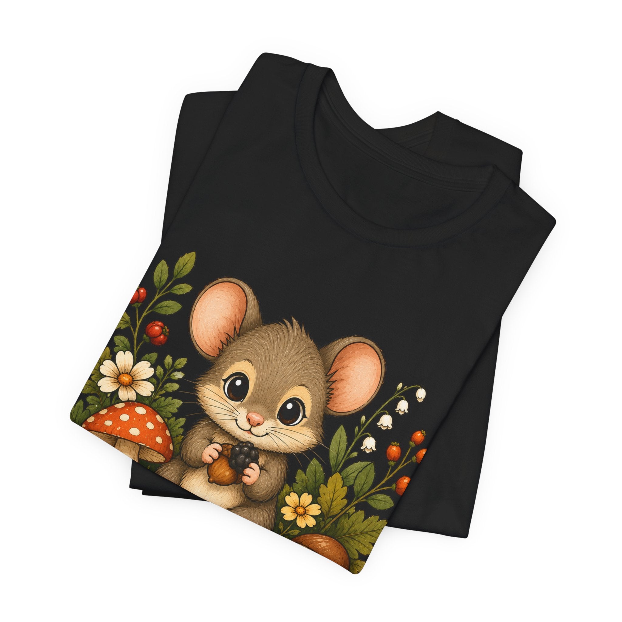Cute Woodland Mouse Tee