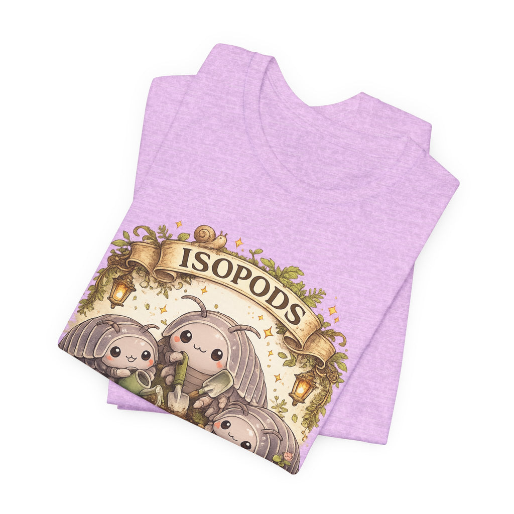 Isopods Tee — "Tiny Armored Gardeners" Cute Isopod T-Shirt