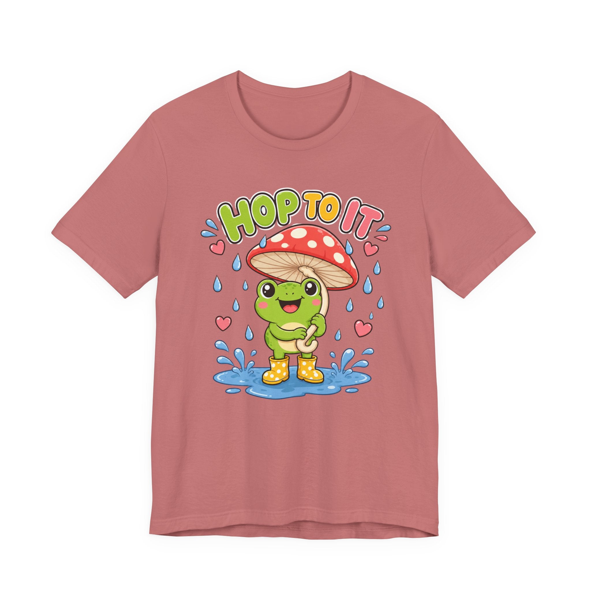 Hop To It Frog Tee