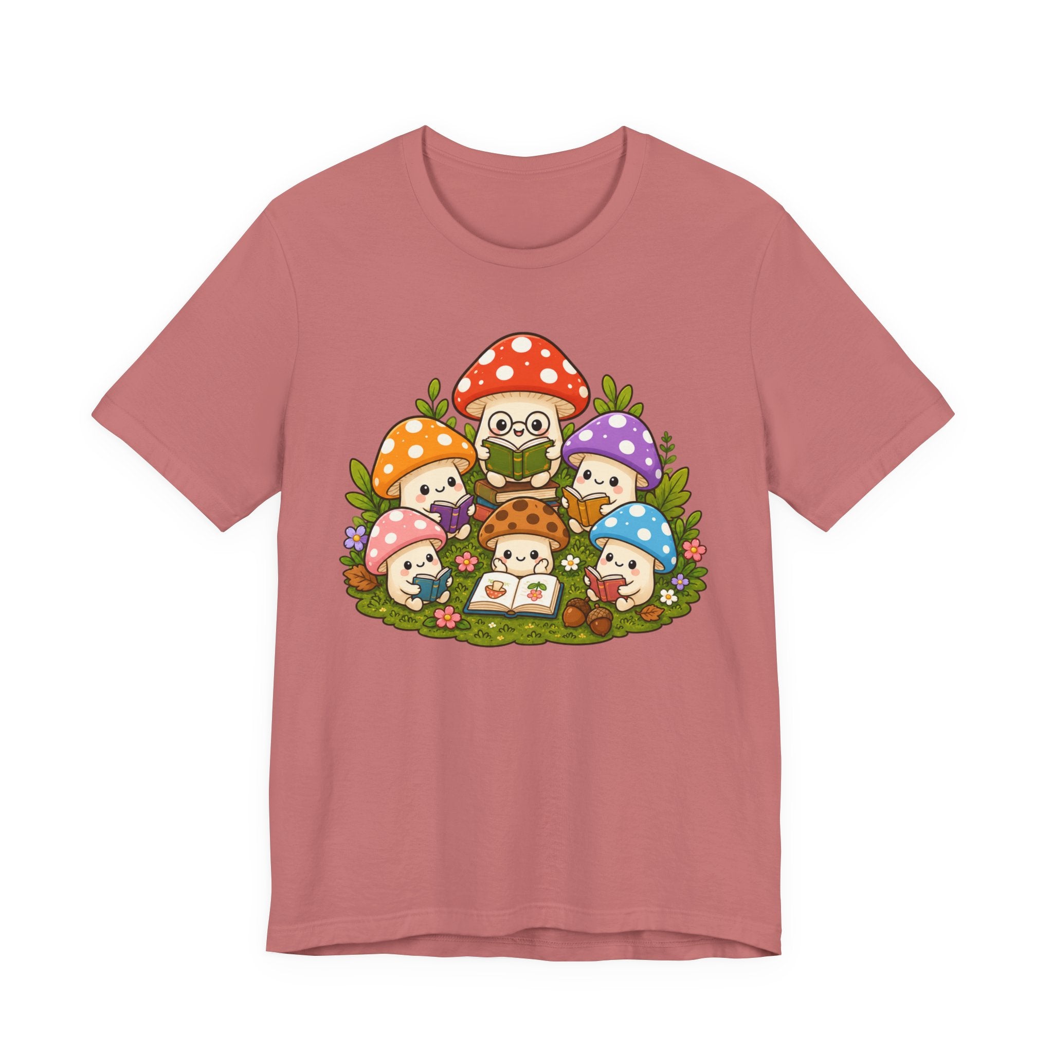 Mushroom Storytime Tee