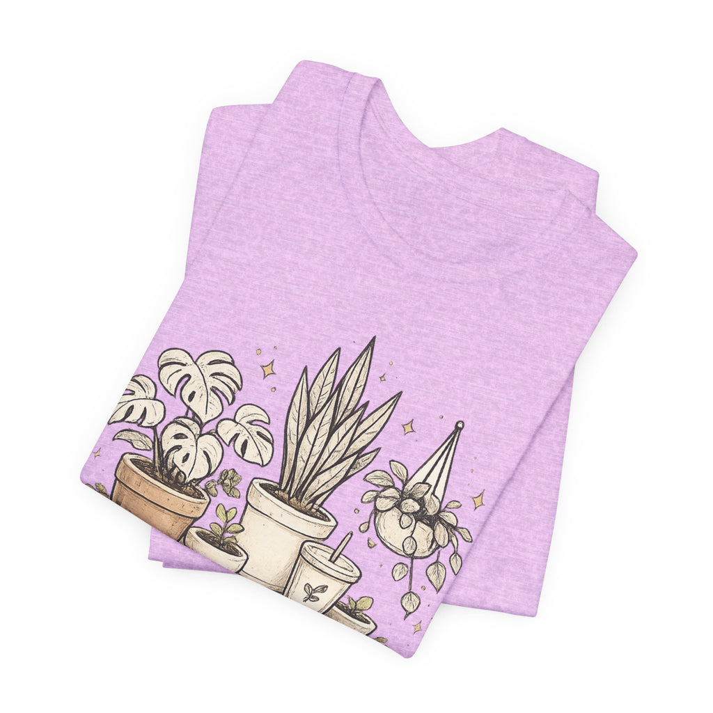 Plant Lover T‑Shirt — My Plants Get Me Graphic Tee
