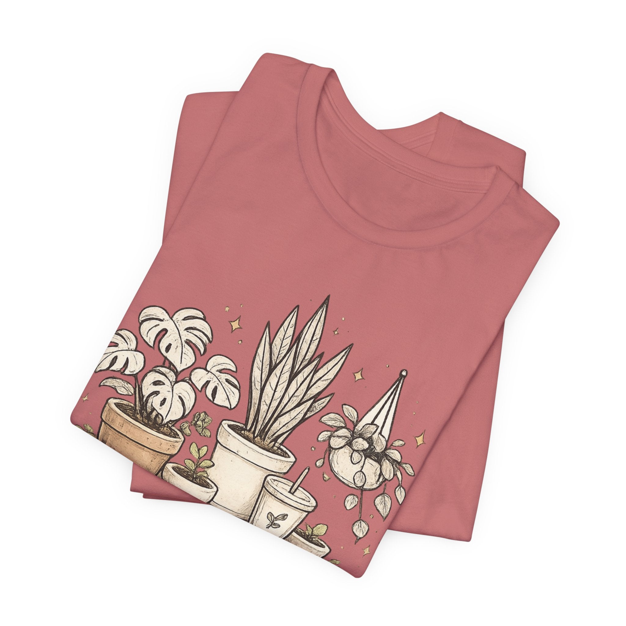 Plant Lover T‑Shirt — My Plants Get Me Graphic Tee