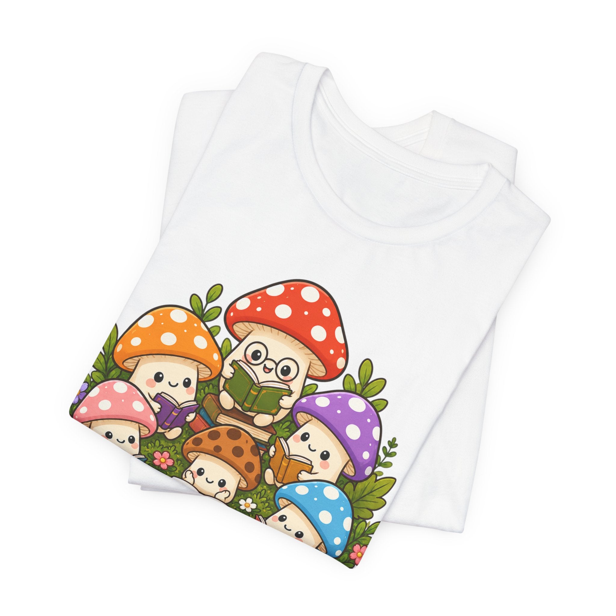 Mushroom Storytime Tee