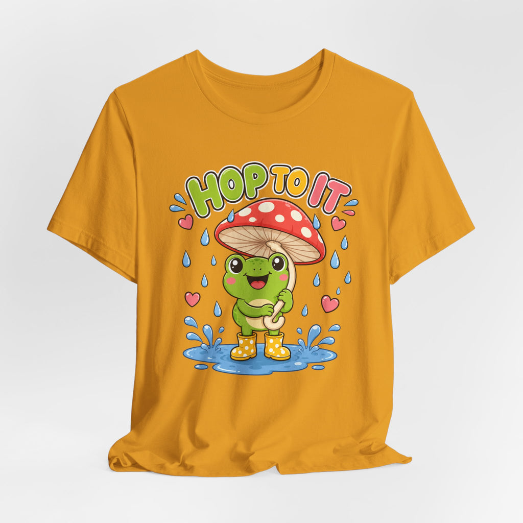 Hop To It Frog Tee