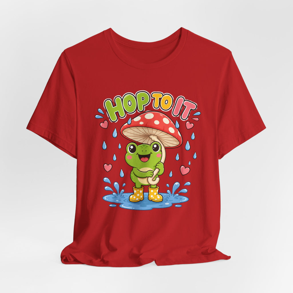 Hop To It Frog Tee