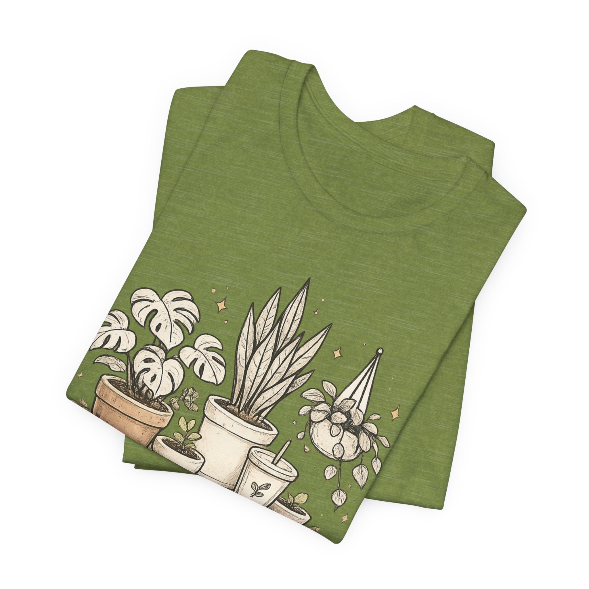 Plant Lover T‑Shirt — My Plants Get Me Graphic Tee