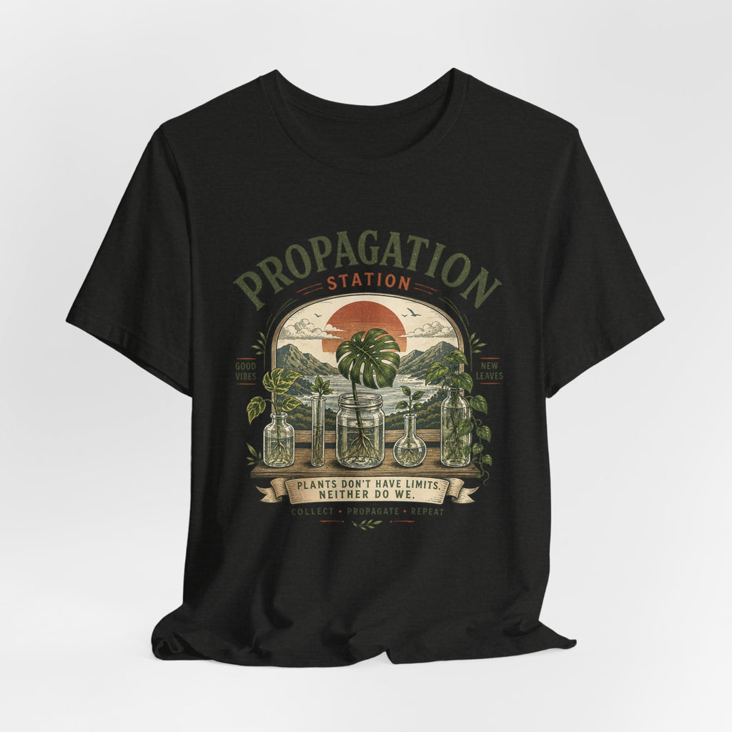 Propagation Station T-Shirt — Vintage Plant Propagation Gardening Tee