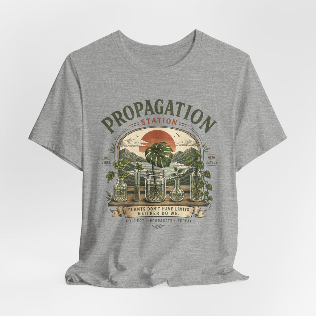 Propagation Station T-Shirt — Vintage Plant Propagation Gardening Tee