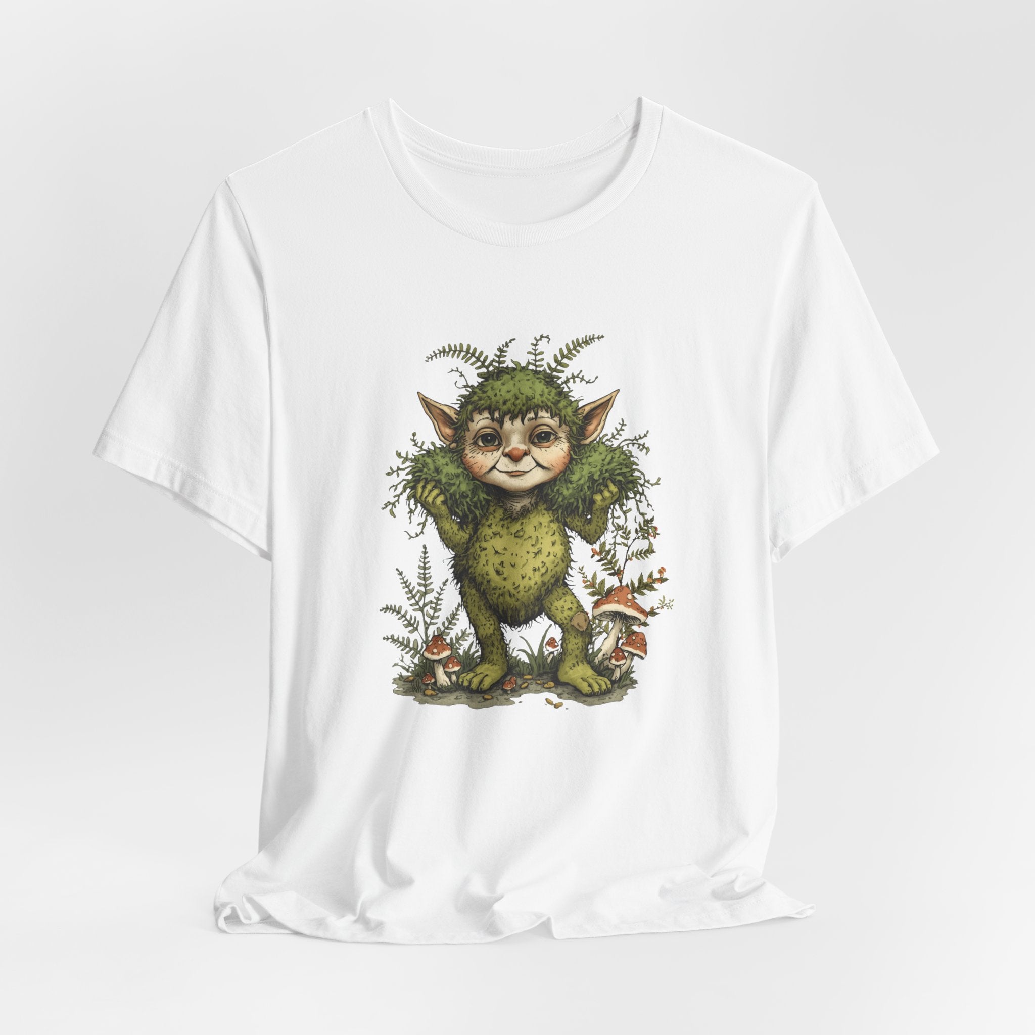 Forest Goblin T‑Shirt — Cute Woodland Creature Graphic Tee