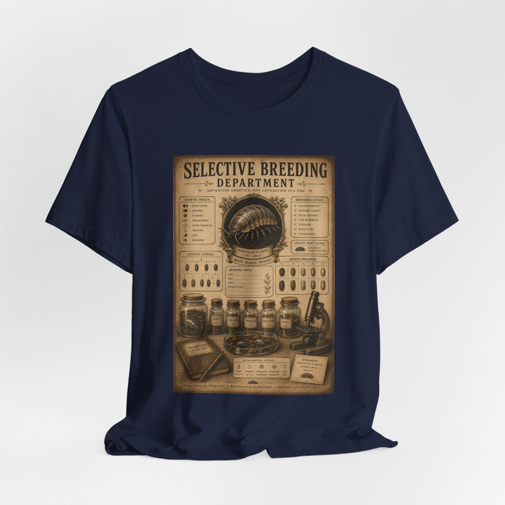 Selective Breeding Department T-Shirt — Vintage Science Illustration Tee