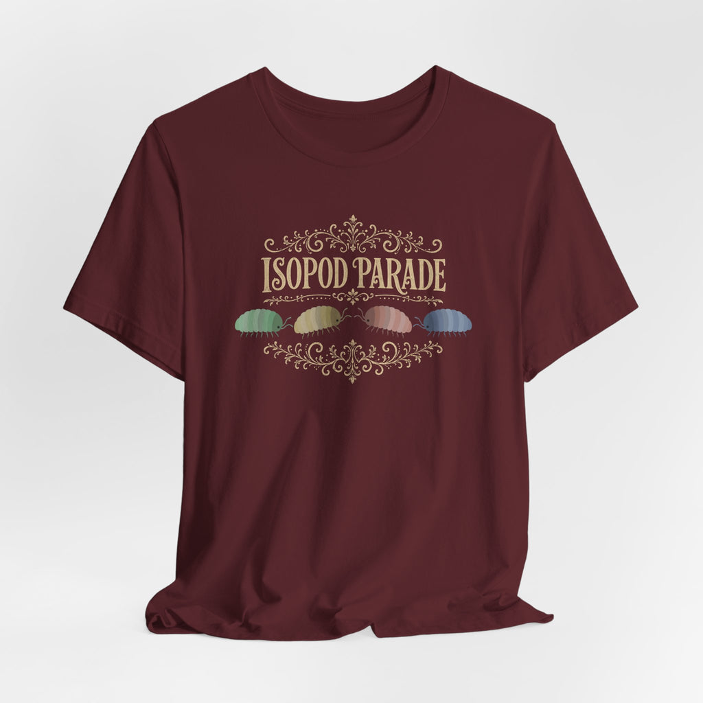 Isopod Parade T‑Shirt — Cute Isopod Shells Graphic Tee
