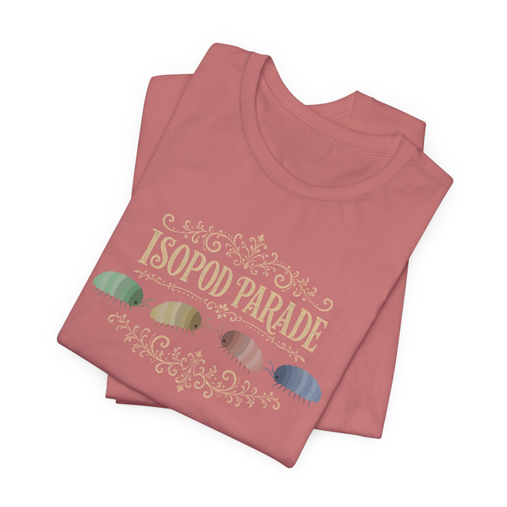 Isopod Parade T‑Shirt — Cute Isopod Shells Graphic Tee